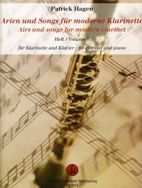 Hagen, P: Arien und Songs für moderne Klarinette Band 1