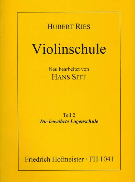 Ries, H: Violinschule Vol. 2