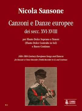 Sansone, N: 16th-18th Century European Songs and Dances