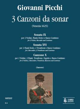 Picchi, G: 3 Canzoni da sonar (Venezia 1625)