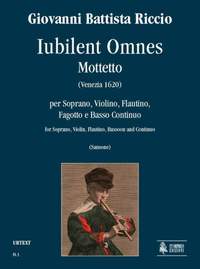 Riccio, G B: Iubilent Omnes. Motet