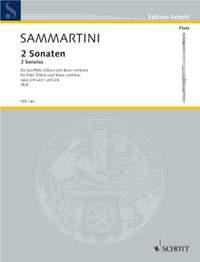 Sammartini, G B: Two Sonatas op. 2/4 and 6