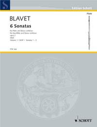 Blavet, M: Six Sonatas op. 2/1-3