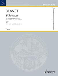 Blavet, M: Six Sonatas op. 2/4-6 Vol. 2