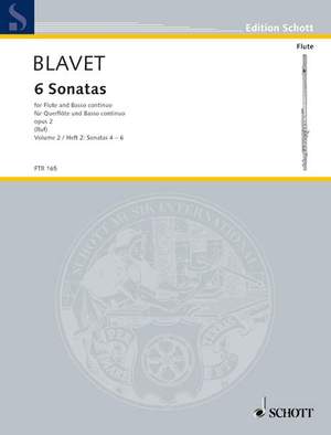 Blavet, M: Six Sonatas op. 2/4-6