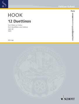 Hook, J: 12 Duettinos op. 42