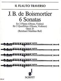 Boismortier, J B d: Six Sonatas op. 25
