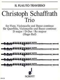Schaffrath, C: Trio D major