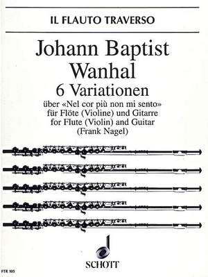 Vanhal, J K: 6 Variations op. 42