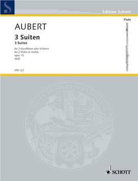 Aubert, J: 3 Suiten op. 15