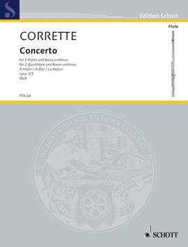 Corrette, M: Concerto A major A major op. 3/3