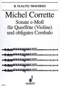 Corrette, M: Sonata E minor op. 25/4