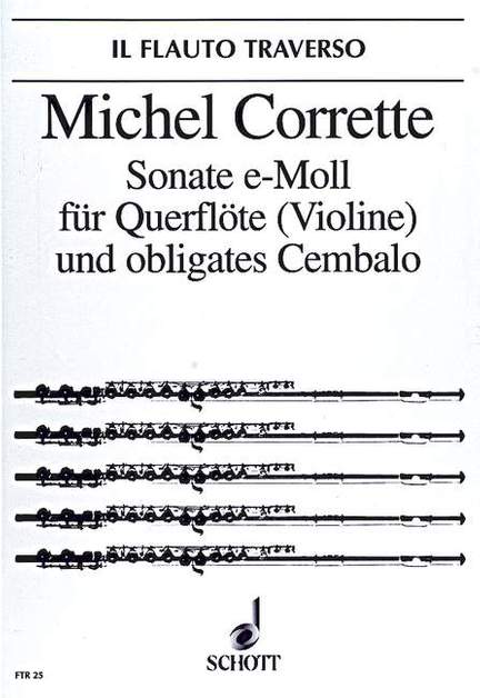 Corrette, M: Sonata E minor E minor op. 25/4