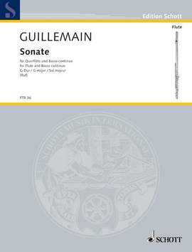Guillemain, L: Sonate G-Dur G major