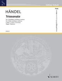 Handel, G F: Triosonata E minor HWV 395