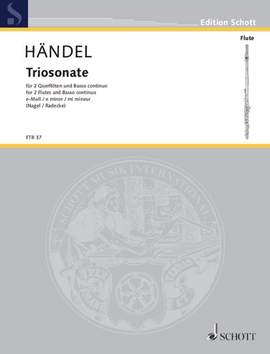 Handel, G F: Triosonata E minor E minor HWV 395