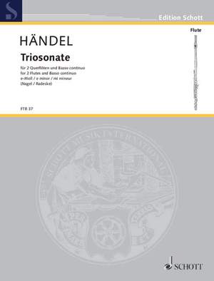 Handel, G F: Triosonata E minor HWV 395