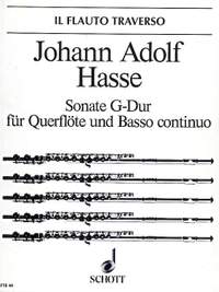 Hasse, J A: Sonata G Major