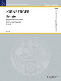 Kirnberger, J P: Sonata G major