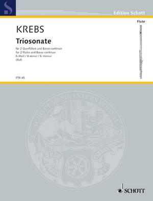 Krebs, J L: Triosonata B minor