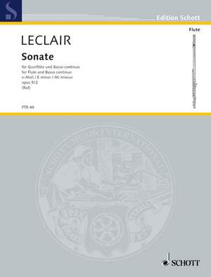Leclair, J: Sonata E minor op. 9/2