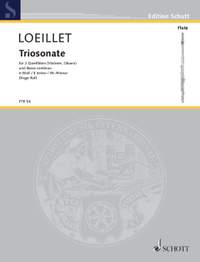 Loeillet, J B (: Triosonate E minor op. 1