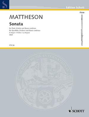Mattheson, J: Sonata A-Dur A major