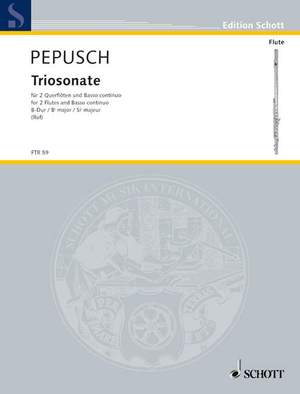 Pepusch, J C: Triosonate B-Dur B flat major