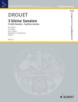 Drouet, L: 3 kleine Sonaten