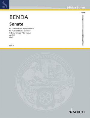 Benda, F W H: Sonata G Major op. 3/1