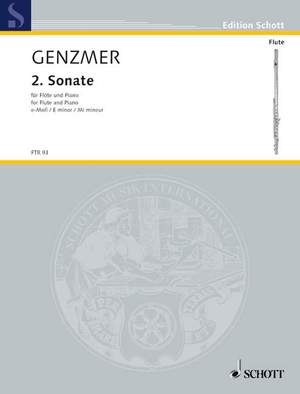 Genzmer, H: 2. Sonate e-Moll E minor GeWV 223
