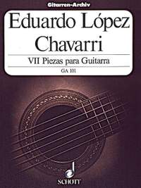 Chavarri, E L: VII Piezas Para Guitara