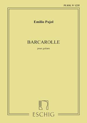 Pujol: Barcarolle (Pujol No.1235)