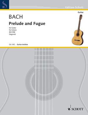 Bach, J S: Prelude and Fugue D major BWV 998