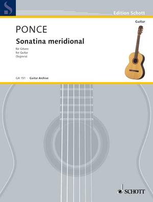Ponce, M M: Sonatina meridional