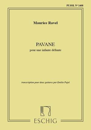 Ravel: Pavane pour une Infante défunte (Pujol No.1408)
