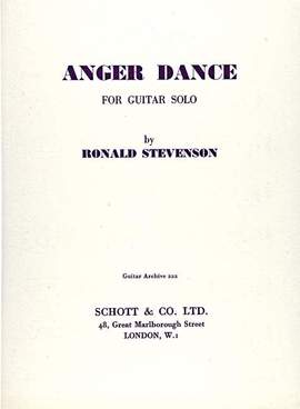 Stevenson, R: Anger Dance