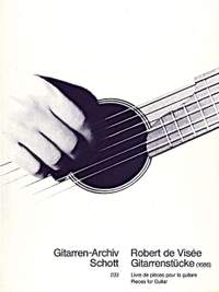 Visée, R d: Gitarrenstücke
