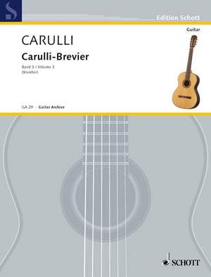 Carulli, F: Carulli-Brevier Vol. 3