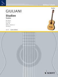 Giuliani, M: Studies for Guitar op. 1b