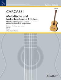 Carcassi, M: Melodic and Progressive Studies op. 60