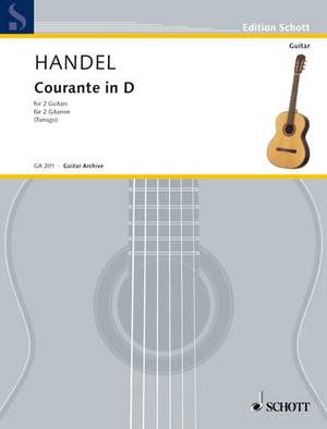 Handel, G F: Courante in D