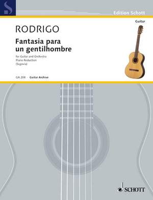 Rodrigo, J: Fantasía para un gentilhombre