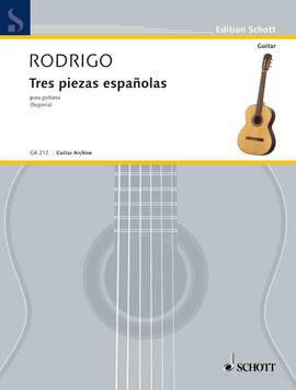 Rodrigo, J: Tres piezas españolas