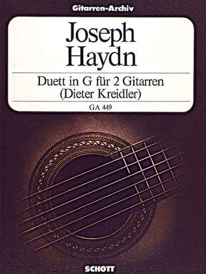 Haydn, J: Duet in G Hob. XII:4