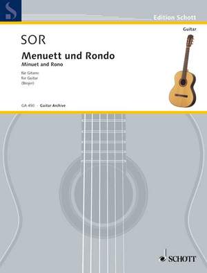 Sor, F: Menuet and Rondo