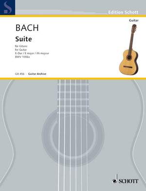 Bach, J S: Suite for Lute E major BWV 1006a