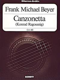 Beyer, F M: Canzonetta
