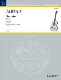 Albéniz, M: Sonate E major E major
