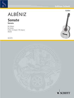 Albéniz, M: Sonate E-Dur E major